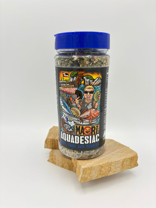 Aquadesiac Surf, Turf and Veges Seasoning - Stef the Māori
