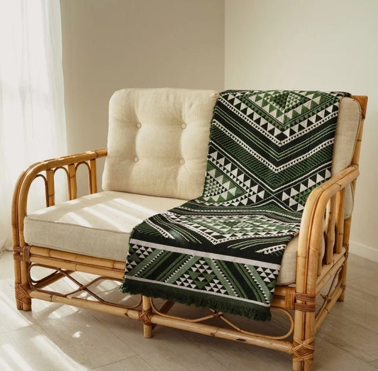 PRE ORDER: Mahana Throw - Ponga - Awhi Company ETA 6/5/25