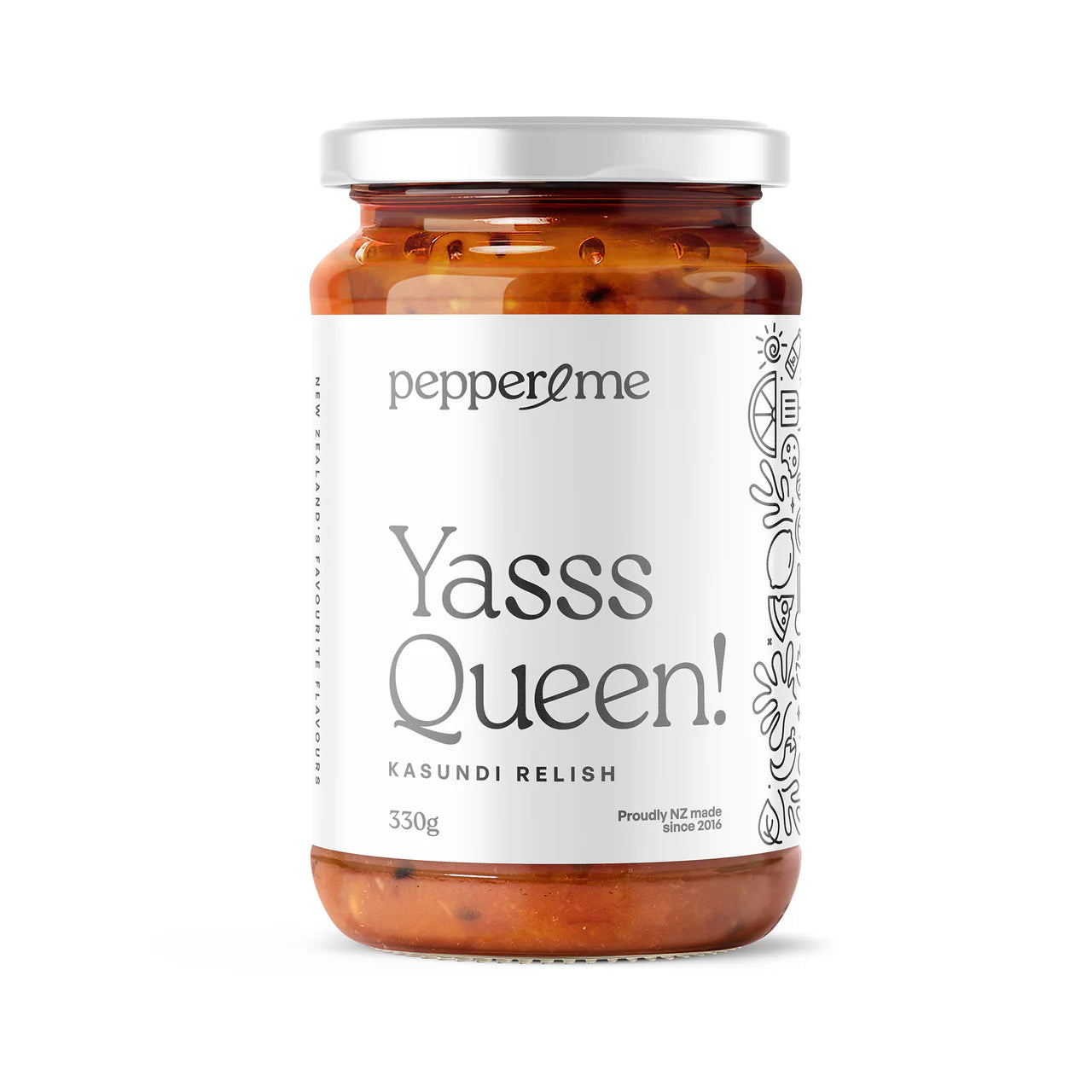 Yasss Queen Relish - Kasundi Jar