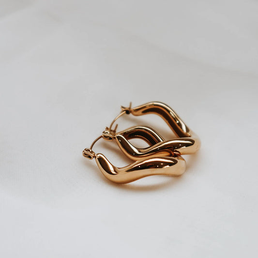 Earrings - Katy B -  Abby Hoops