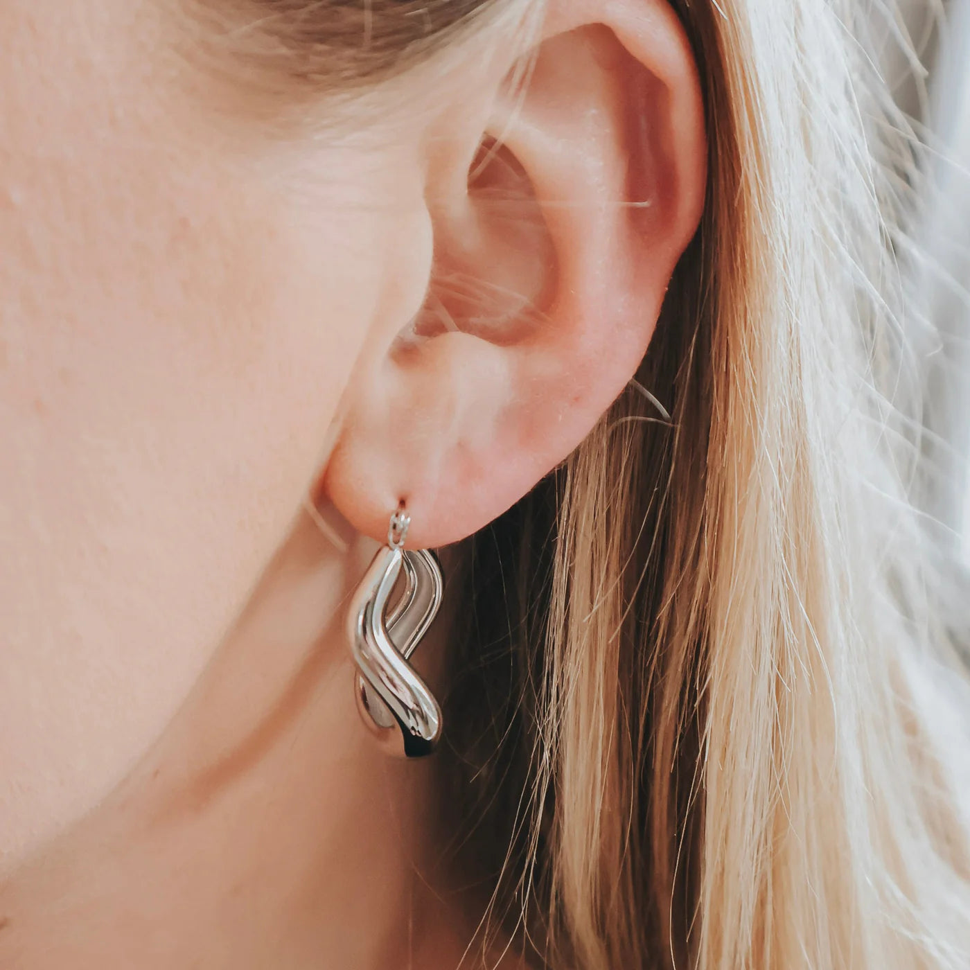 Earrings - Katy B -  Abby Hoops