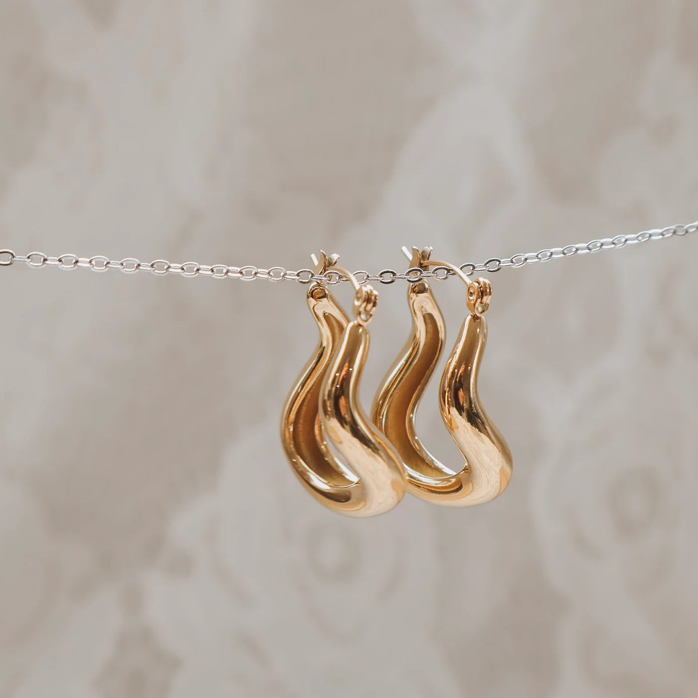 Earrings - Katy B -  Abby Hoops
