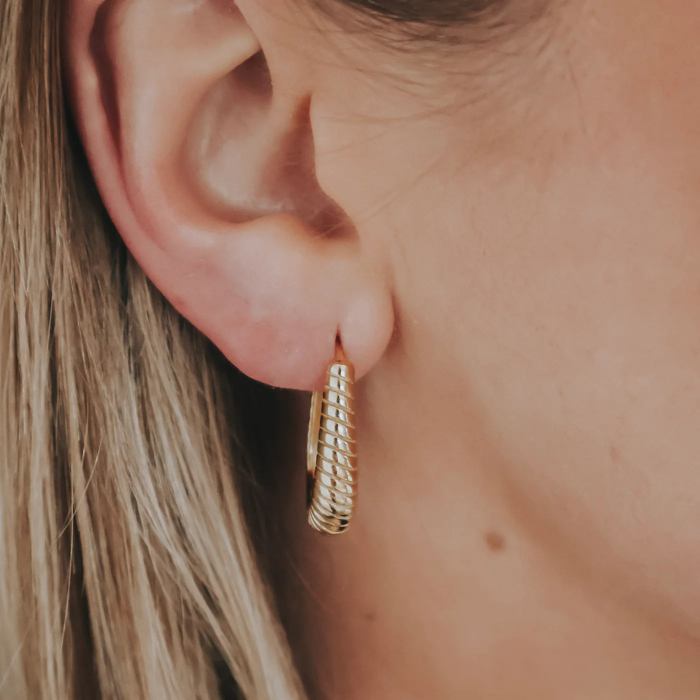 Earrings - Katy B - Freya Hoops