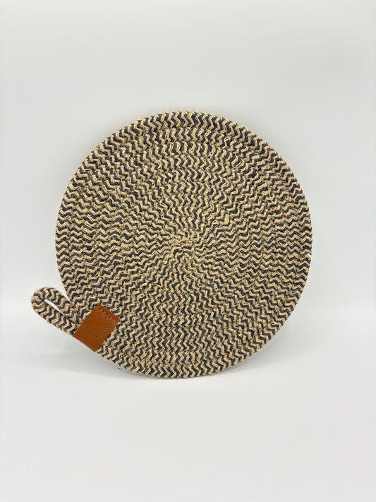 Trivet - Jute - Natural and Black
