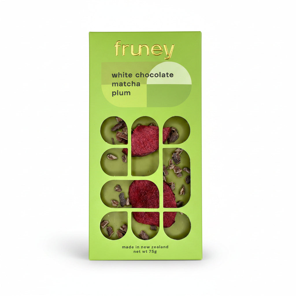 Chocolate - Fruney - White Matcha Plum