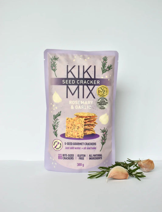 Cracker Mix - Kiki - Rosemary & Garlic - 300g