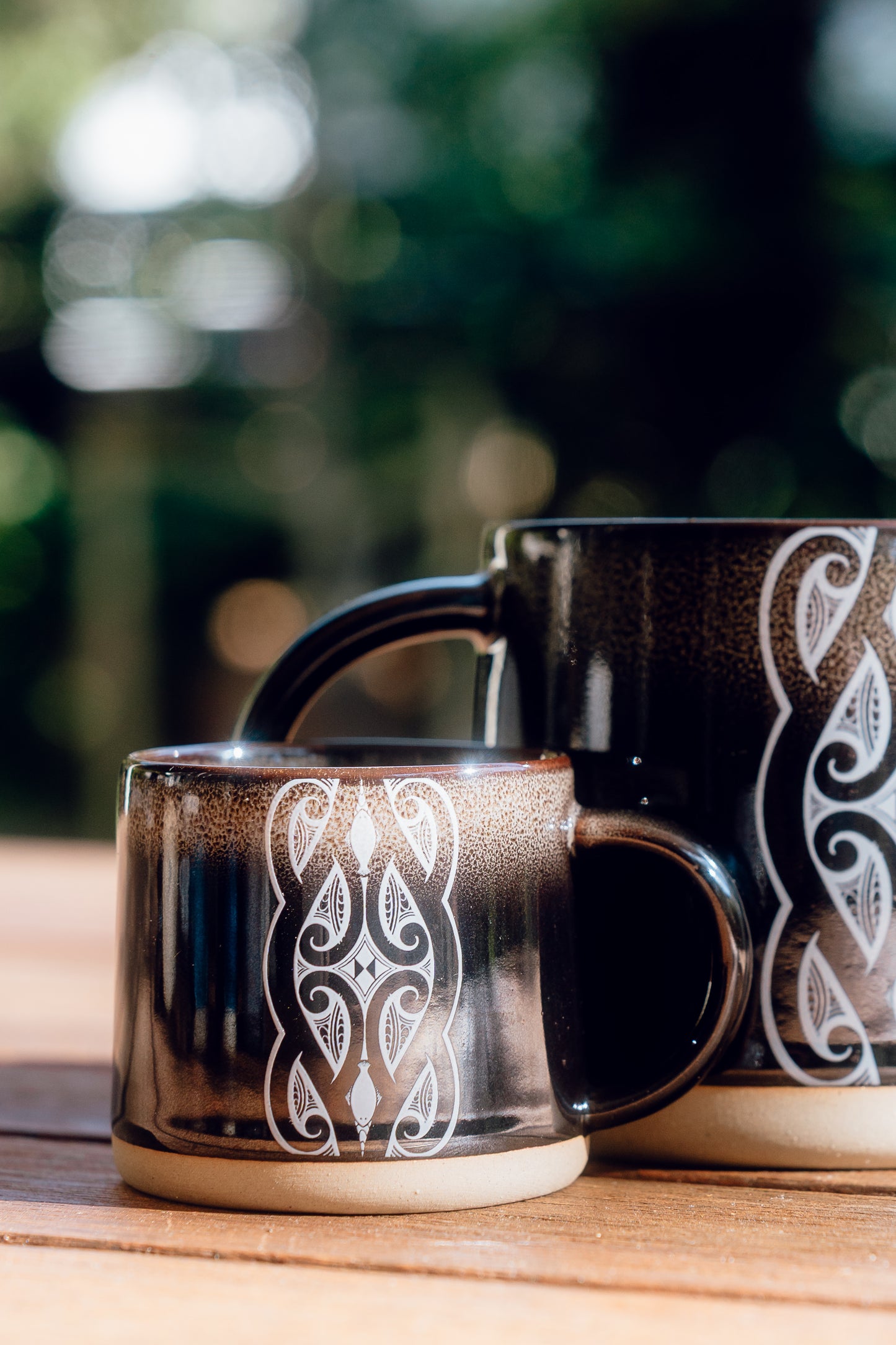 Mug - Espresso (Mini) - Glazed Ceramic - Miriama Grace-Smith - Black