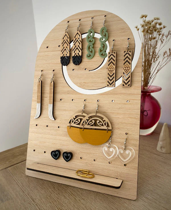 Earring Stand - Koru - Large