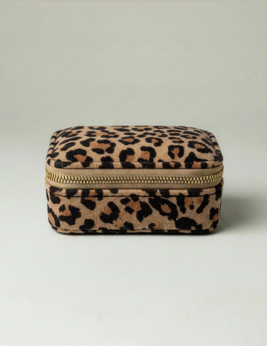 Jewellery Box Small Rectangle - Leopard -  Stella + Gemma