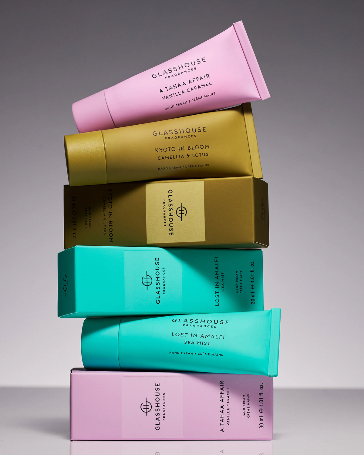 Mini Hand Cream Trio - Glasshouse Fragrances