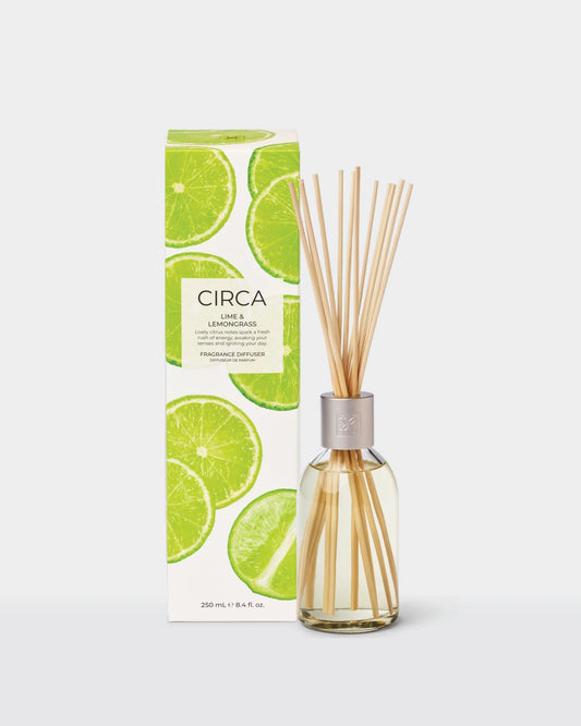 Reed Diffuser - Lime & Lemongrass - 250ml - Circa