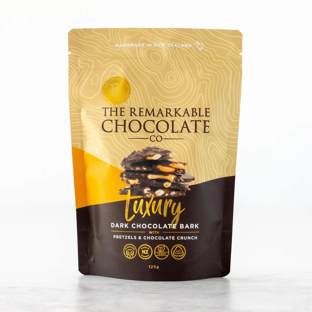 Remarkable Pretzel & Chocolate Crunch Bark