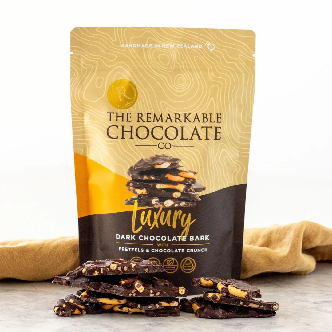 Remarkable Pretzel & Chocolate Crunch Bark
