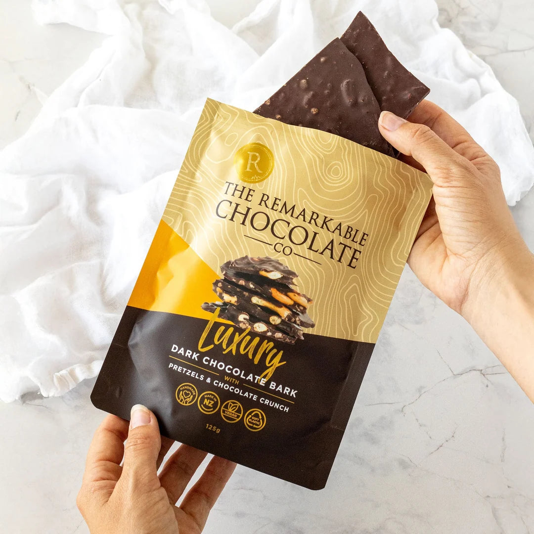 Remarkable Pretzel & Chocolate Crunch Bark