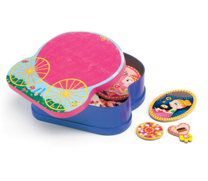 Magnetic Game - Tin - Princess