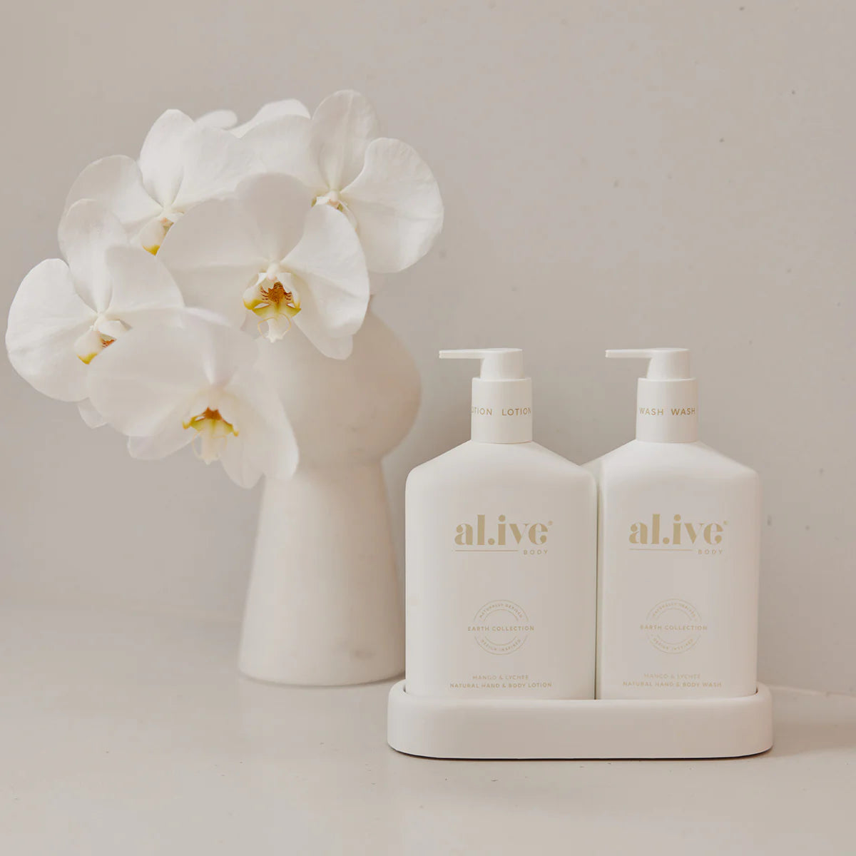 Wash and Lotion Duo - Al.ive - Mango and Lychee