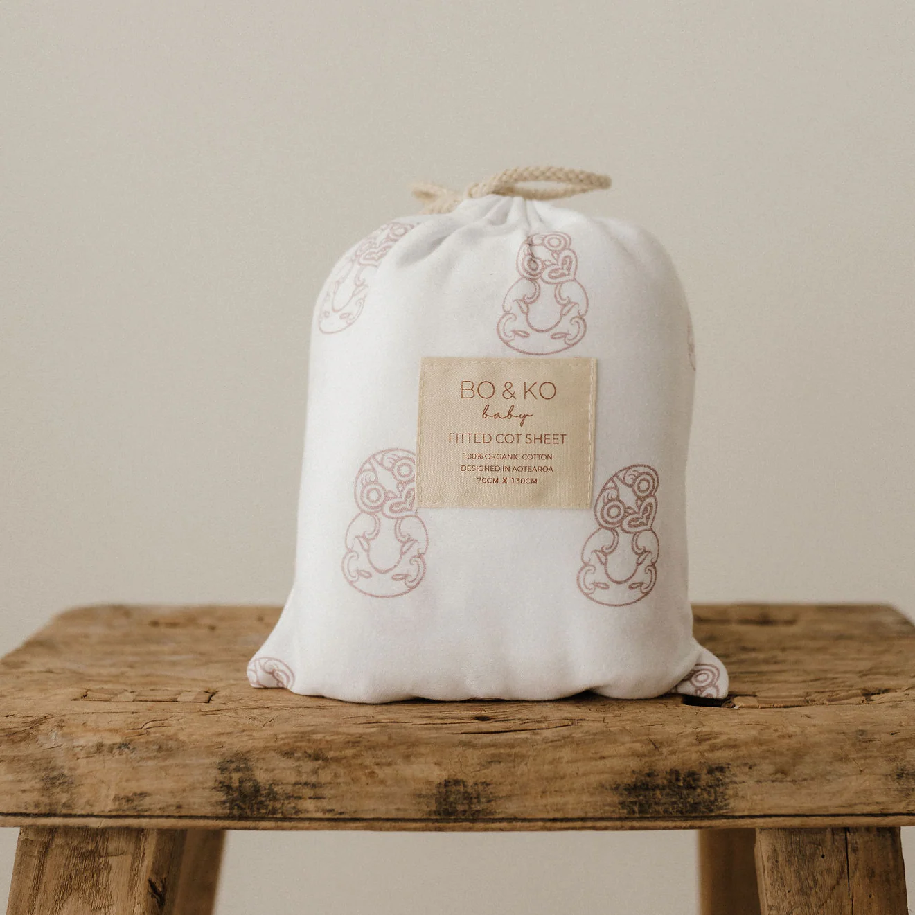 Fitted Cot Sheets - Tiki - Bo & Ko