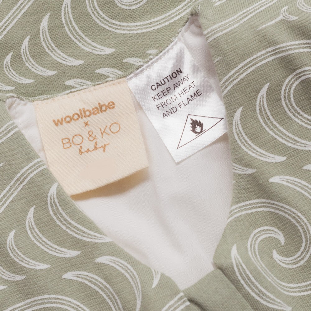 Woolbabe X BO & KO Collab Mini 3-Seasons - Flax Ngaru