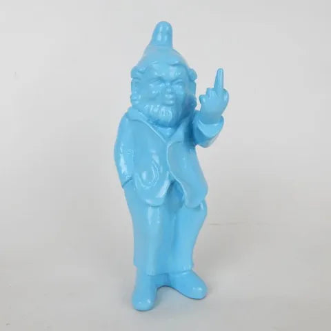 Cheeky Baby Gnome Statue (18cm) - Pastel Blue