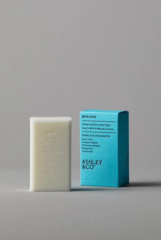 Mini Soap Bar - Bubbles & Polkadots - Ashley and Co