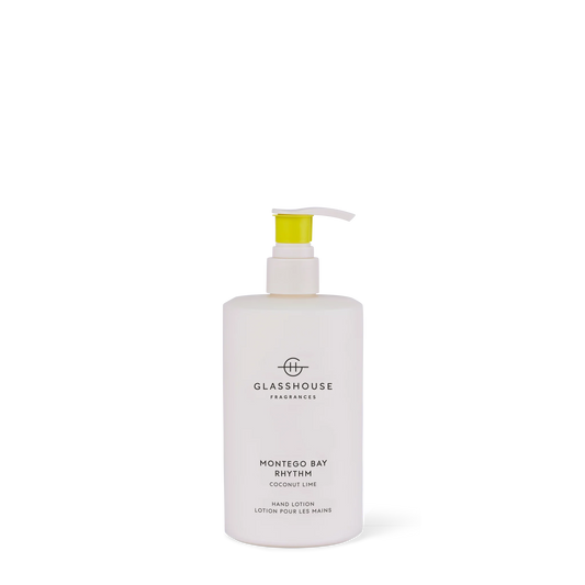 Hand Lotion - 450ml - Glasshouse Fragrances - Montego Bay Rhythm