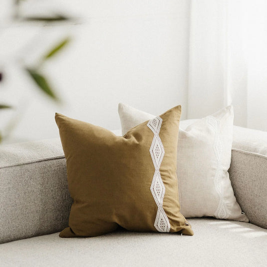 Kākano Cushion - Moss - Bo & Ko Aotearoa