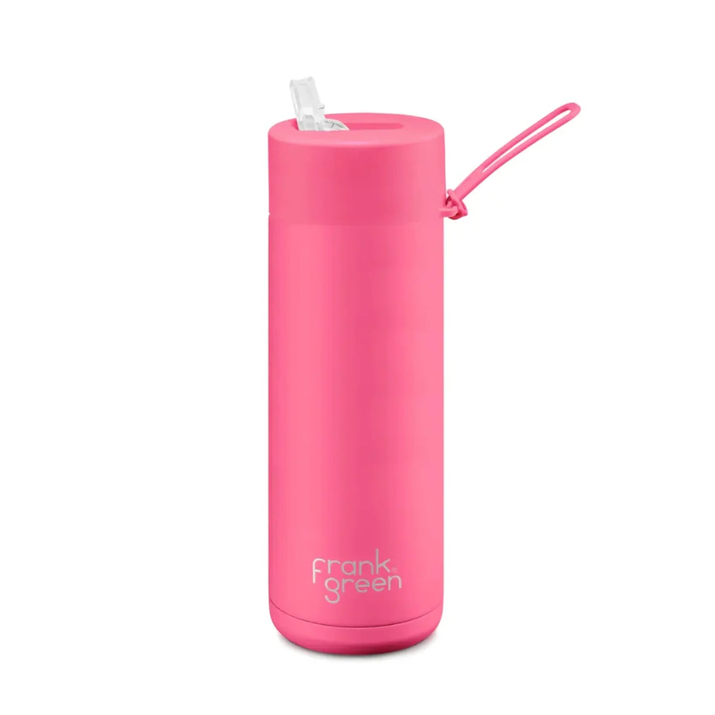 Reusable Bottle - Frank Green - 595ml / 20oz - Neon Pink