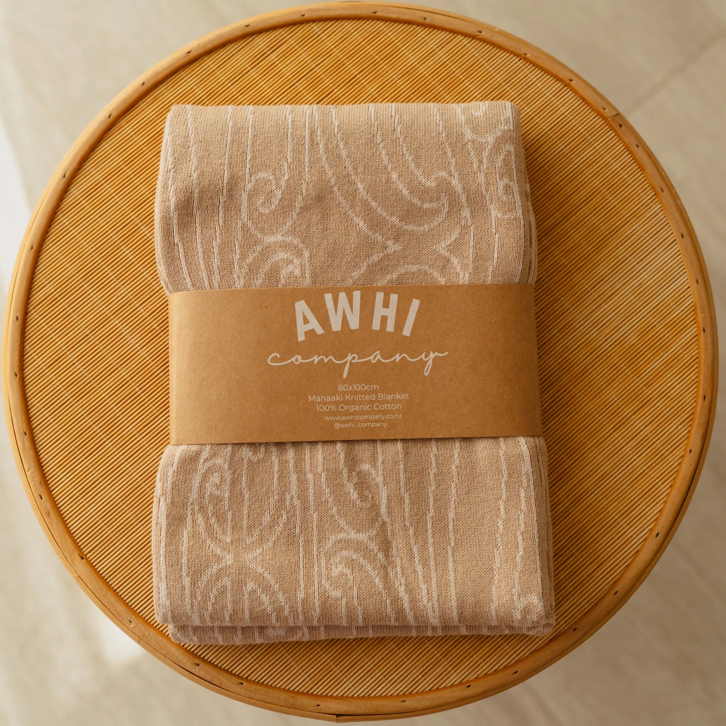 Pēpi Blanket - Knitted - Manaaki Onepū - Awhi Company