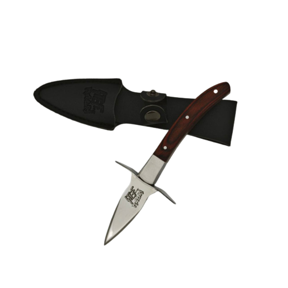 Knife - Oyster Knife - Black - Stef the Māori