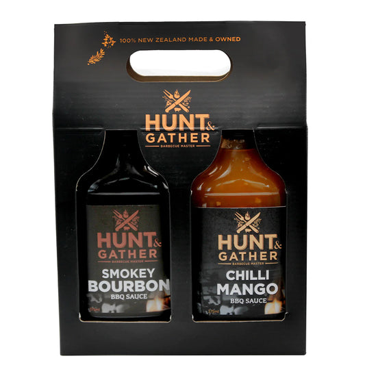 Sauce - Hunt & Gather - Gift Set - Chilli Mango + Smokey Bourbon