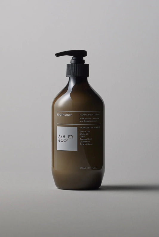 Hand & Body Lotion (Sootherup) - Parakeets & Pearls - Ashley and Co