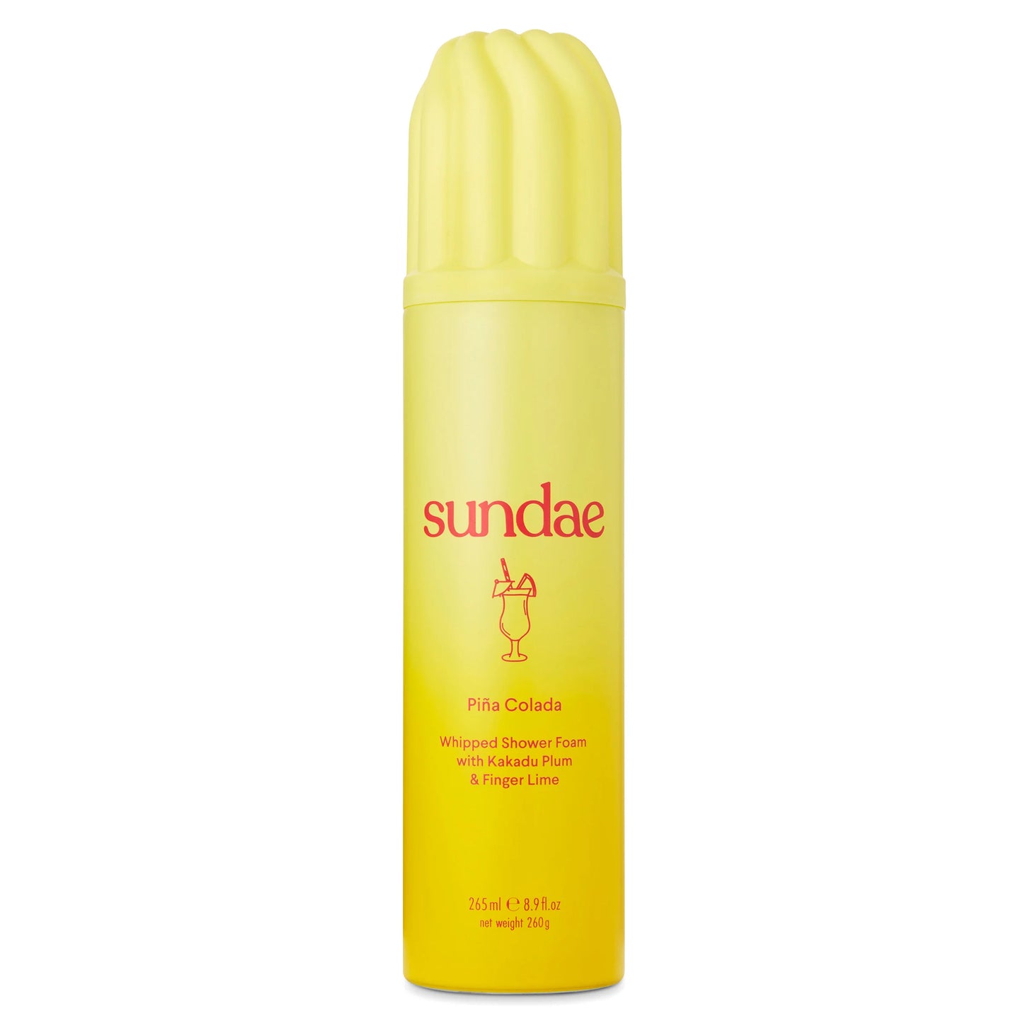 Sundae Pina Colada Whipped Shower Foam, 265ml