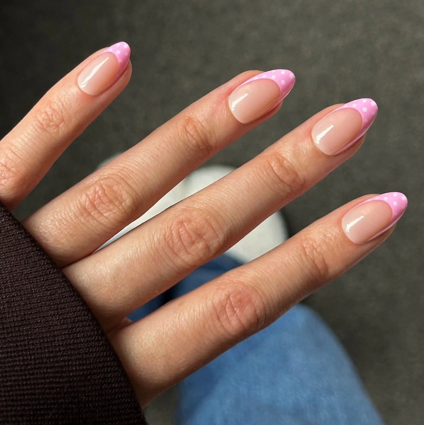 Nail Kit -  Pink Polka (gel) - Pressing Nails