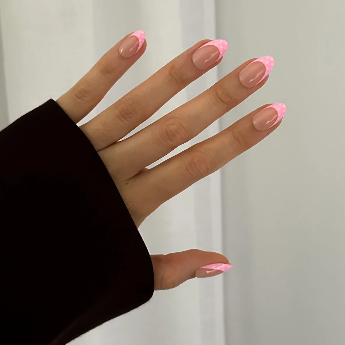 Nail Kit -  Pink Polka (gel) - Pressing Nails