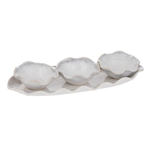 Maison 4pc Platter & Bowl Set