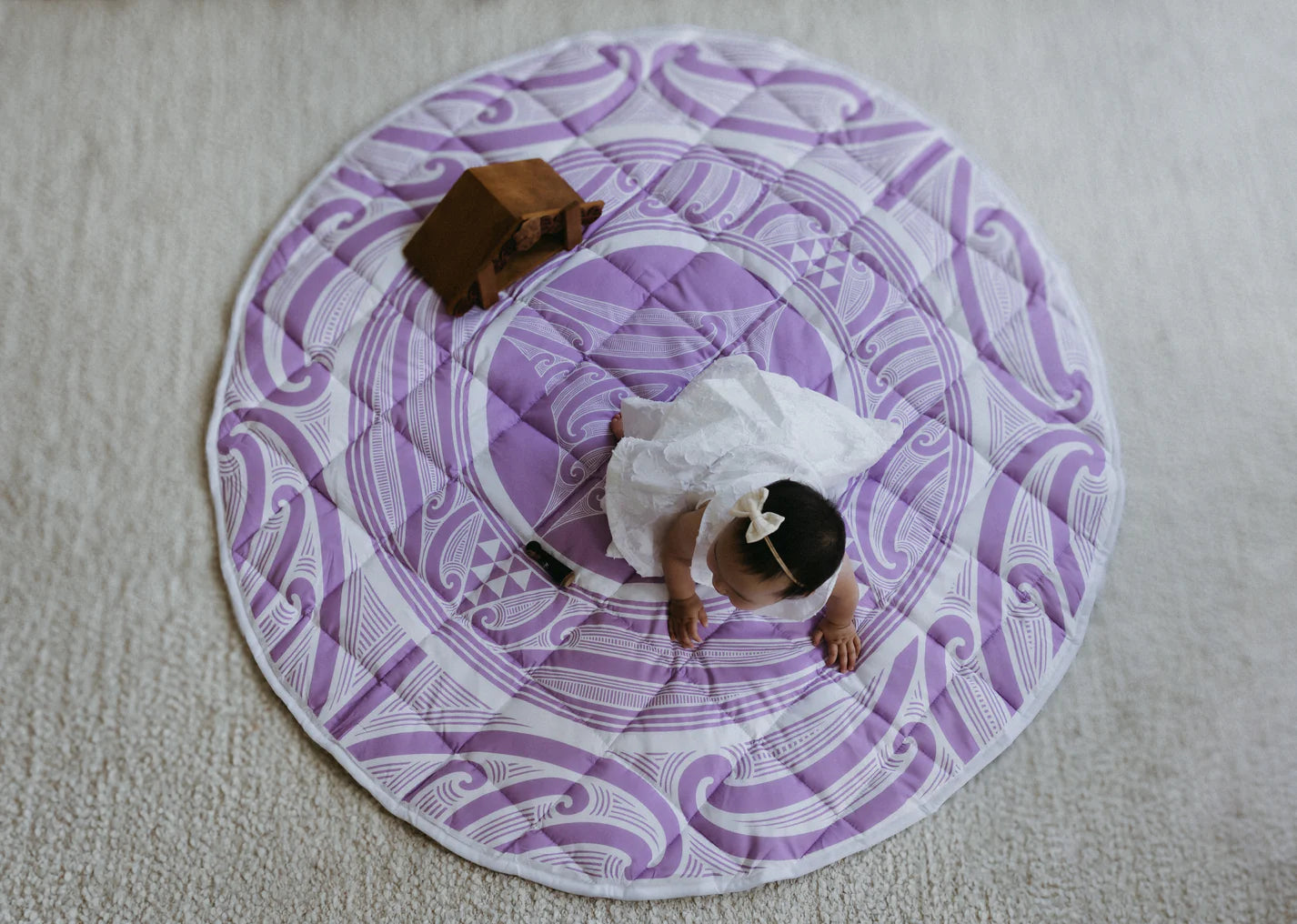 Playmat - Hawaiiki Pēpi - Waiporoporo (Purple)