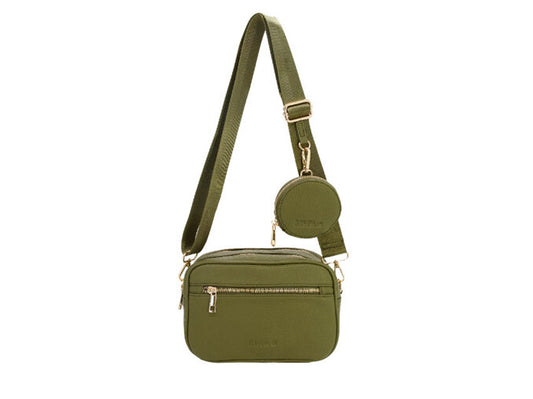 Crossbody Bag - Ponsonby - Olive - Moana Road