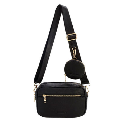 Crossbody Bag - Ponsonby - Black - Moana Road