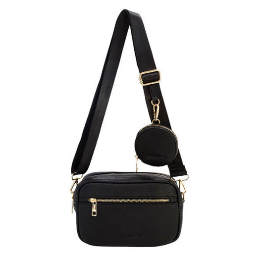 Crossbody Bag - Ponsonby - Black - Moana Road