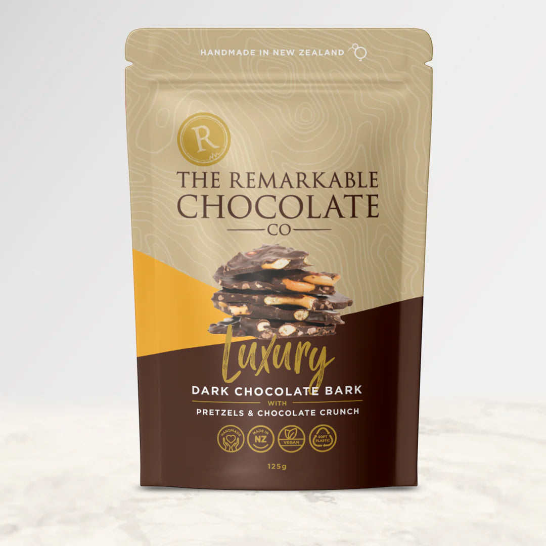 Remarkable Pretzel & Chocolate Crunch Bark