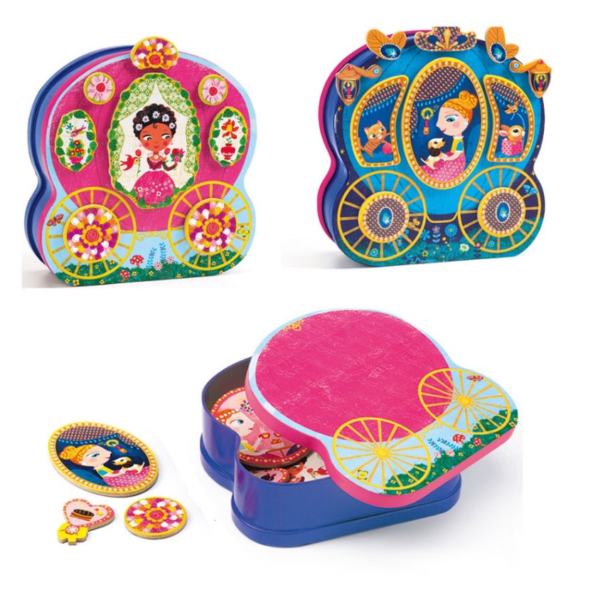Magnetic Game - Tin - Princess