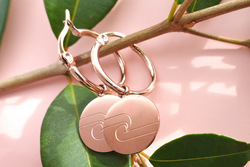 Earrings - Rerehua - Tino Hoops