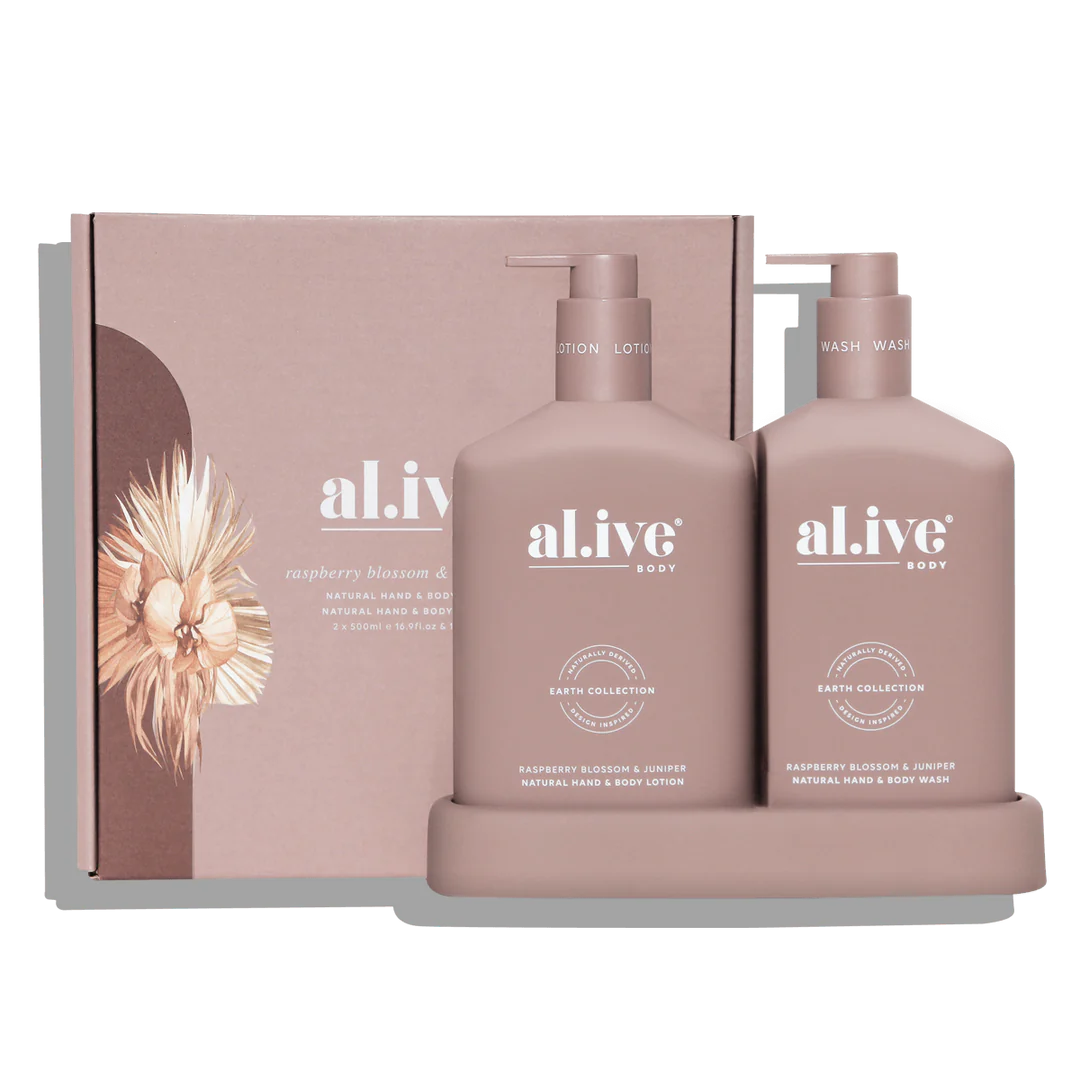Wash and Lotion Duo - Al.ive - Raspberry Blossom and Juniper