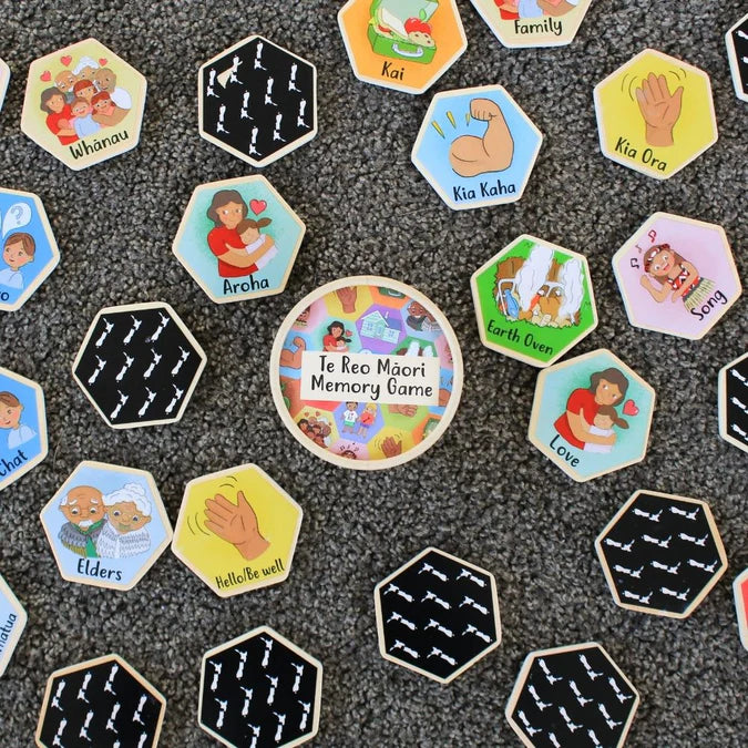 Te Reo Māori Memory Game - Moana road