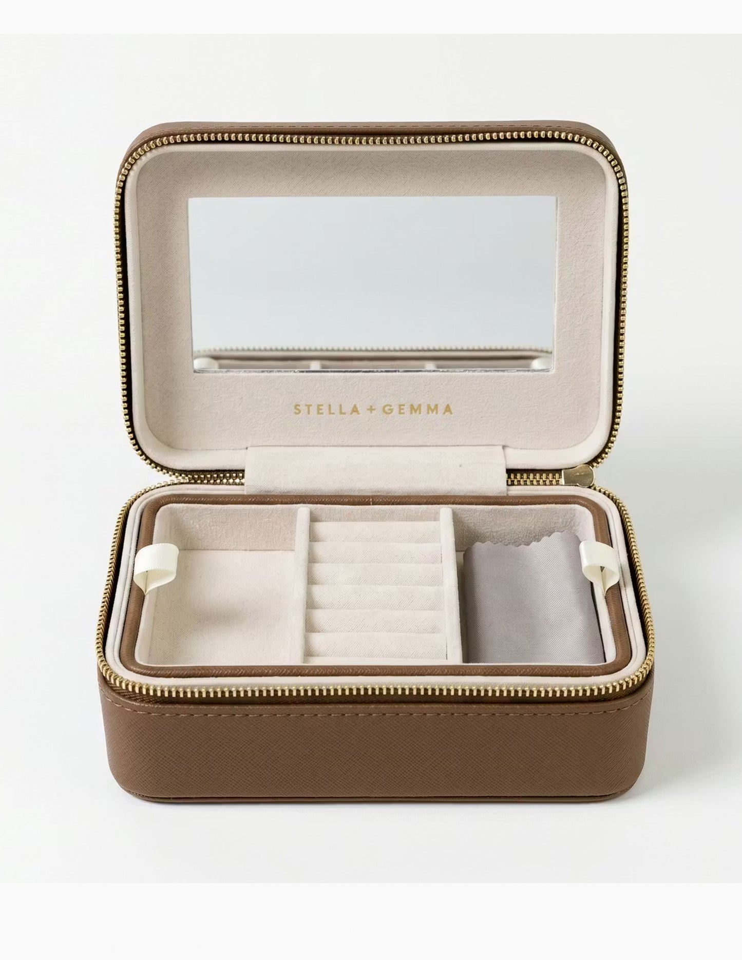 Jewellery Box Rectangle - Chocolate Brown