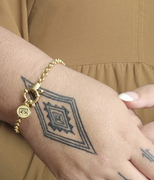 Bracelet- Tahuri Made - Moko Kauae