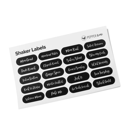 Shaker Labels