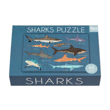 Load image into Gallery viewer, Puzzle - Matchbox - Sharks
