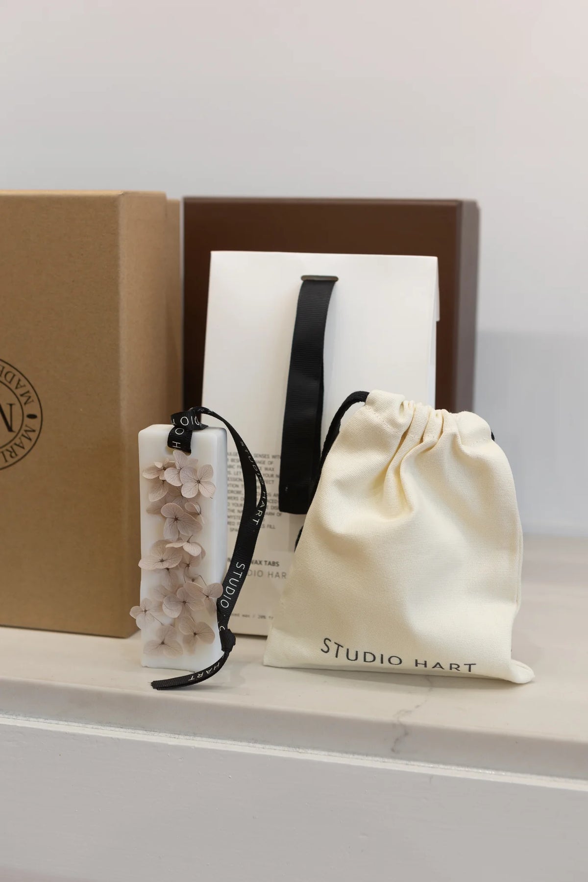 Scented Hanging Wax Tabs - Silk Rose
