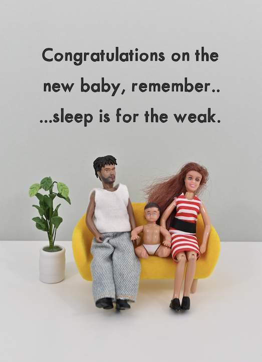 Greeting Card - Congratulations on the new baby